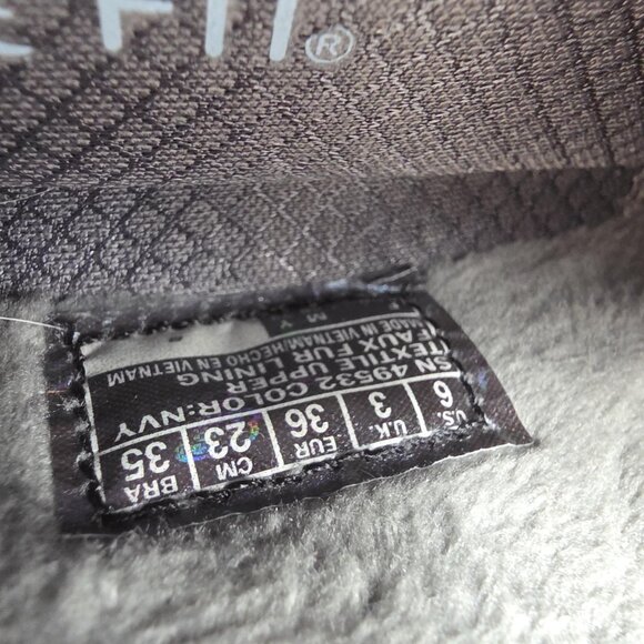 Skechers Clog Shoes Womens Size 6 Suede Faux Fur Slip On Slippers Memory Foam - Picture 8 of 9